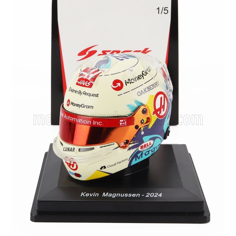 BELL HELMET | CASCO HELMET F1 KEVIN MAGNUSSEN TEAM MONEYGRAM HAAS N 20 SEASON 2024