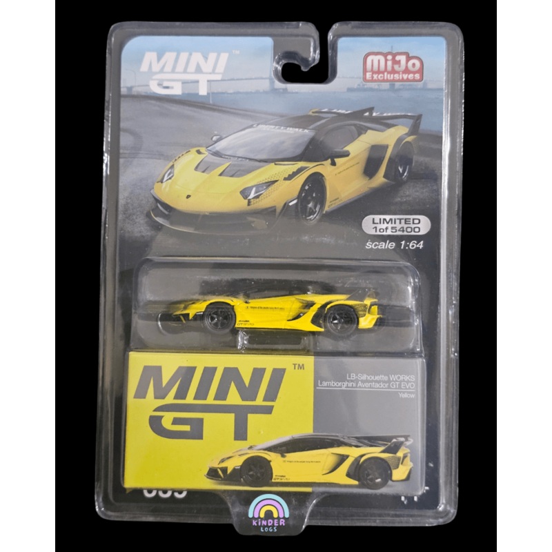 Mini GT Lamborghini Aventador GT EVO LB-Silhouette Works – Mijo Exclusives