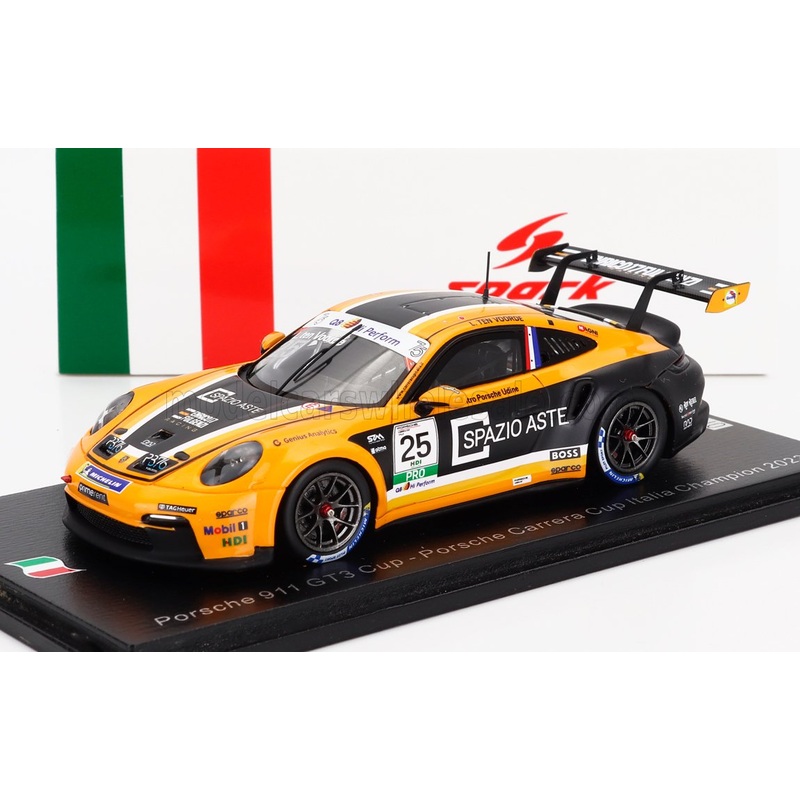 PORSCHE | 911 992 GT3 CUP N 25 PORSCHE CARRERA CUP ITALY CHAMPION 2023 LARRY TEN VOORDE