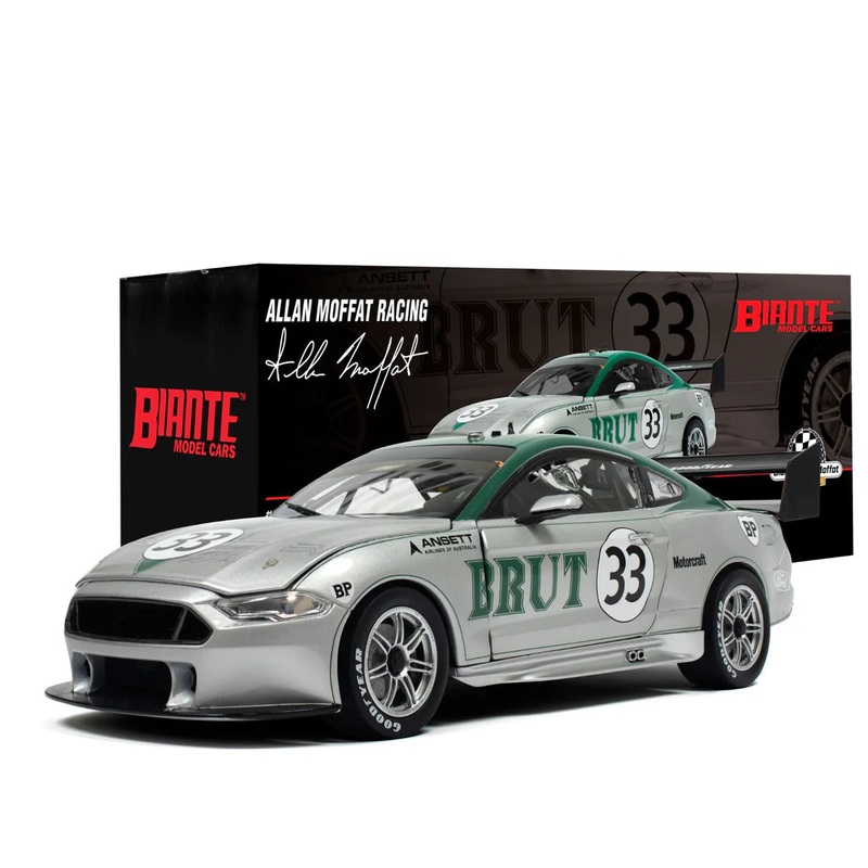 *PRE-ORDER* ALLAN MOFFAT – 1969 BRUT TRANS AM BOSS 302 – 1973 RETRO LIVERY – 1:18 SCALE DIECAST MODEL – BIANTE