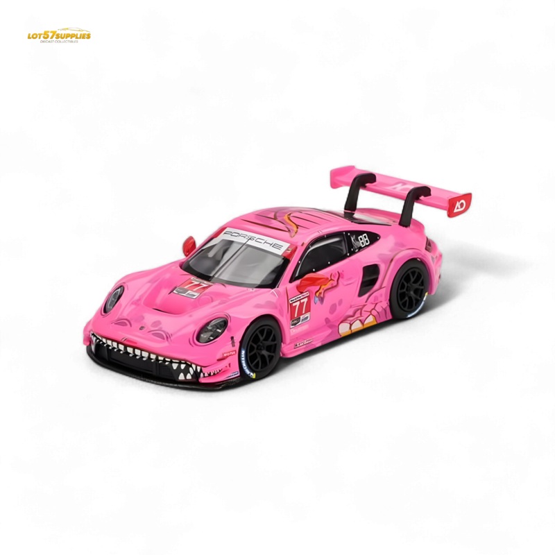 (Pre-Order) Mini-GT Porsche 911 GT3 R #77 AO Racing ROXY IMSA Road America 2024 – 1:64