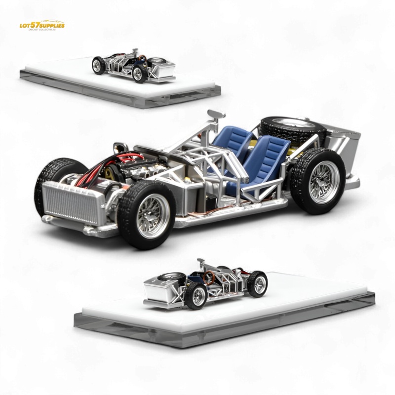 (Pre-Order) Motorhelix Spaceframe w/ Engine – Birdcage 1:64