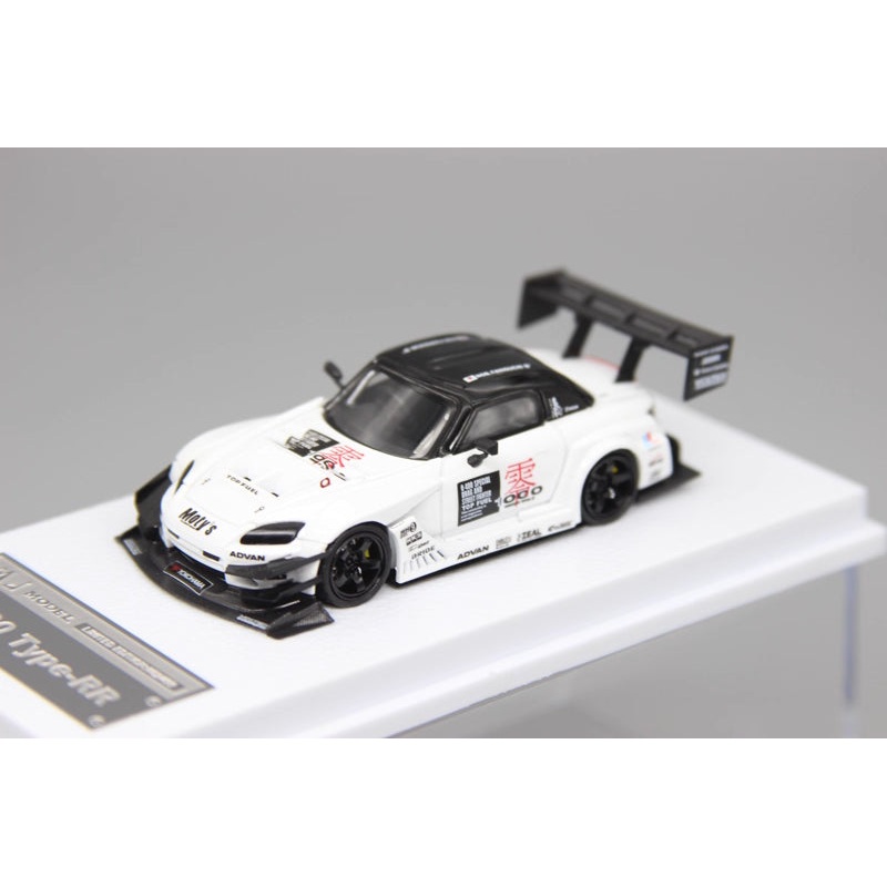[Premium Resin Model] MJ Model 1:64 Honda S2000 AP1 Top Fuel Type-RR Custom White
