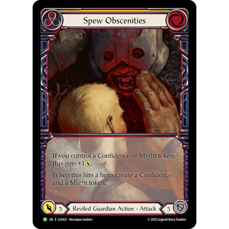 Spew Obscenities [LGS421] (Promo)  Cold Foil