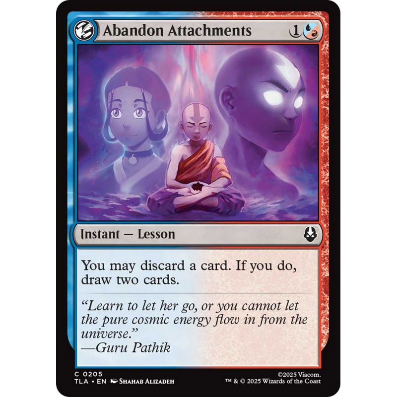 Abandon Attachments [Avatar: The Last Airbender]