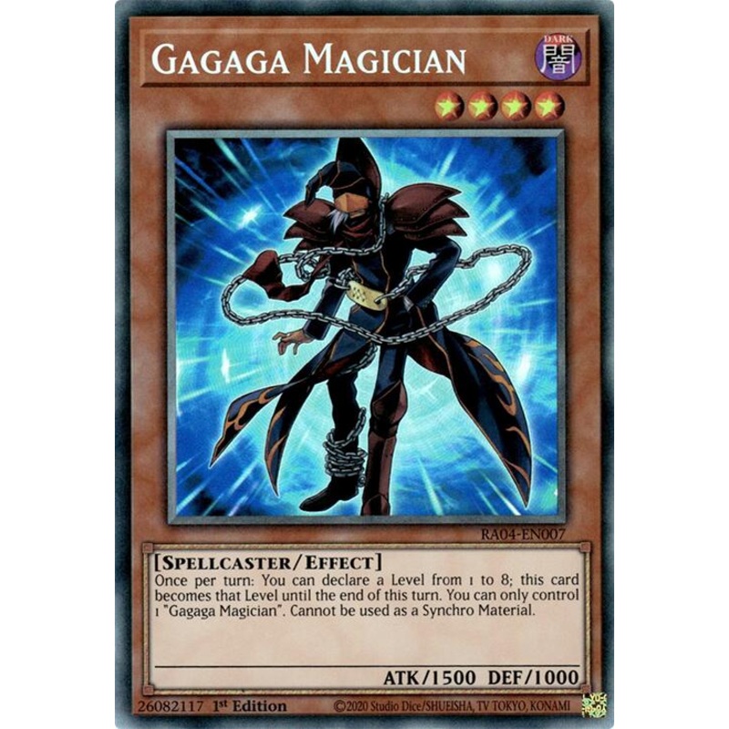 Gagaga Magician [RA04-EN007] Prismatic Collector’s Rare