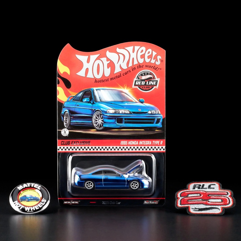 Hot Wheels Collectors RLC Exclusive 1995 Honda Integra Type R Blue