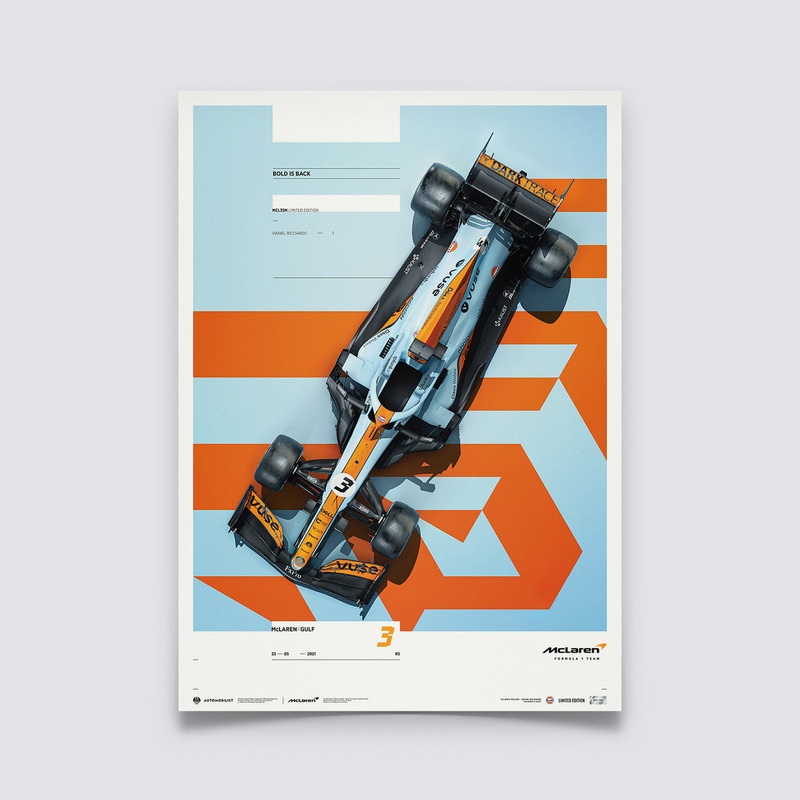 McLaren x Gulf – Daniel Ricciardo – 2021 – Limited Edition