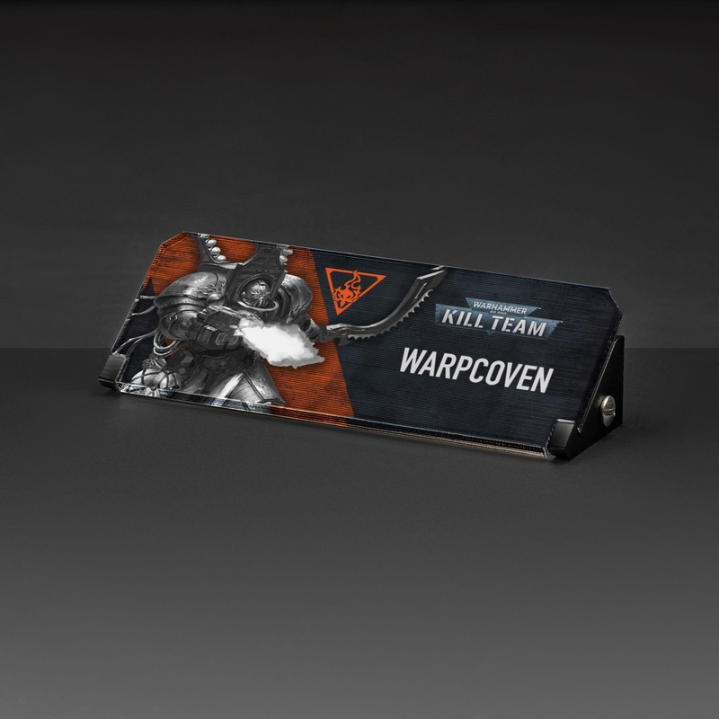 Plaque for Warhammer 40,000 Kill Team: Warpcoven