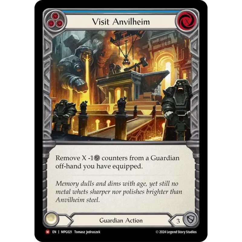 Visit Anvilheim [MPG021] (Mastery Pack Guardian)  Rainbow Foil