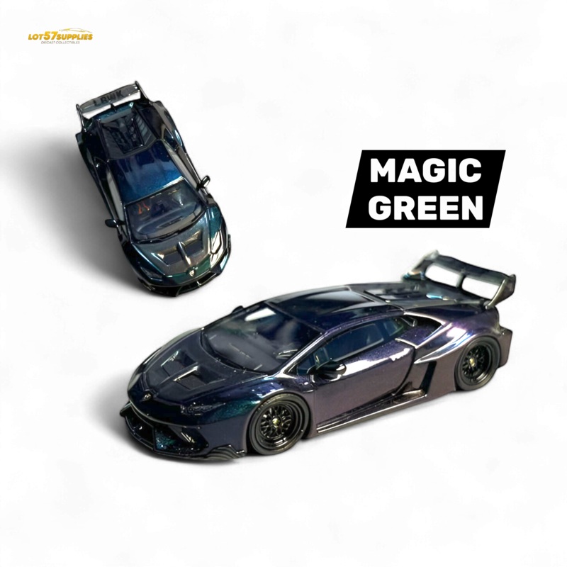 Flame Lamborghini Huracan GT LP610 – Magic Green 1:64
