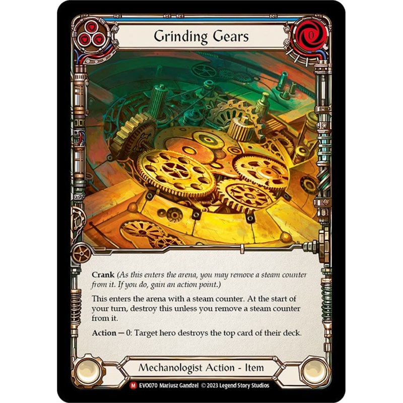 Grinding Gears [EVO070] (Bright Lights)  Rainbow Foil