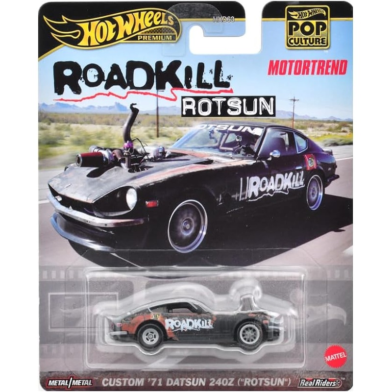 Hot Wheels Pop Culture ROADKILL ROTSUN – Custom ’71 Datsun 240Z