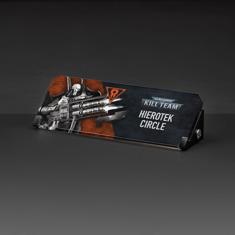 Plaque for Warhammer 40,000 Kill Team: Hierotek Circle