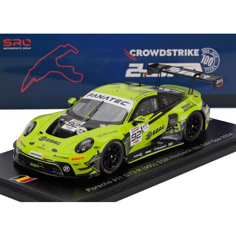 PORSCHE | 911 992 GT3 R 4.2L TEAM SSR HERBERTH N 92 24h SPA 2024 MATHIEU JAMINET – MATT CAMPBELL – FREDERIC MAKOWIECKI