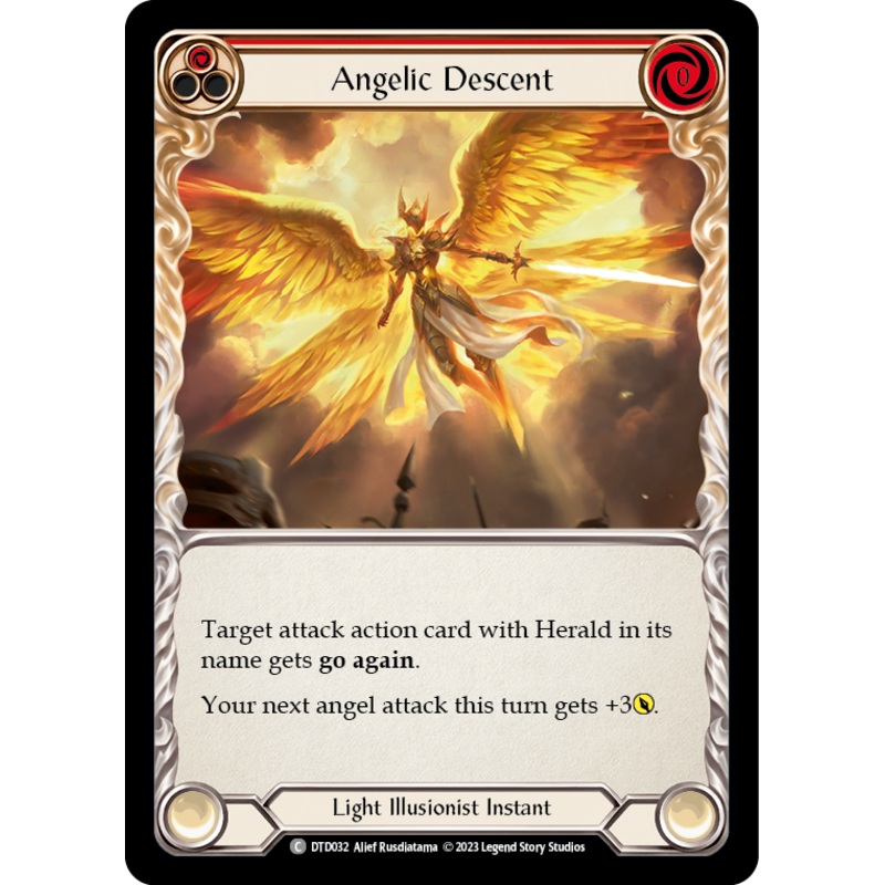 Angelic Descent (Red) [DTD032] (Dusk Till Dawn)