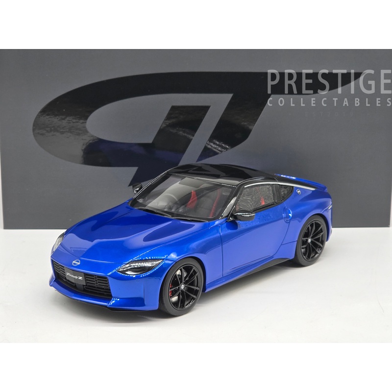 GT Spirit 2021 Nissan Z Coupe Z35 Bayside Blue Metallic 1:18 – New