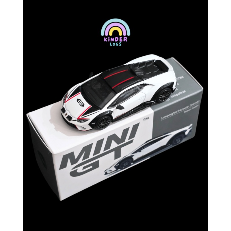 Mini GT Lamborghini Huracan Sterrato – White (Open Box)