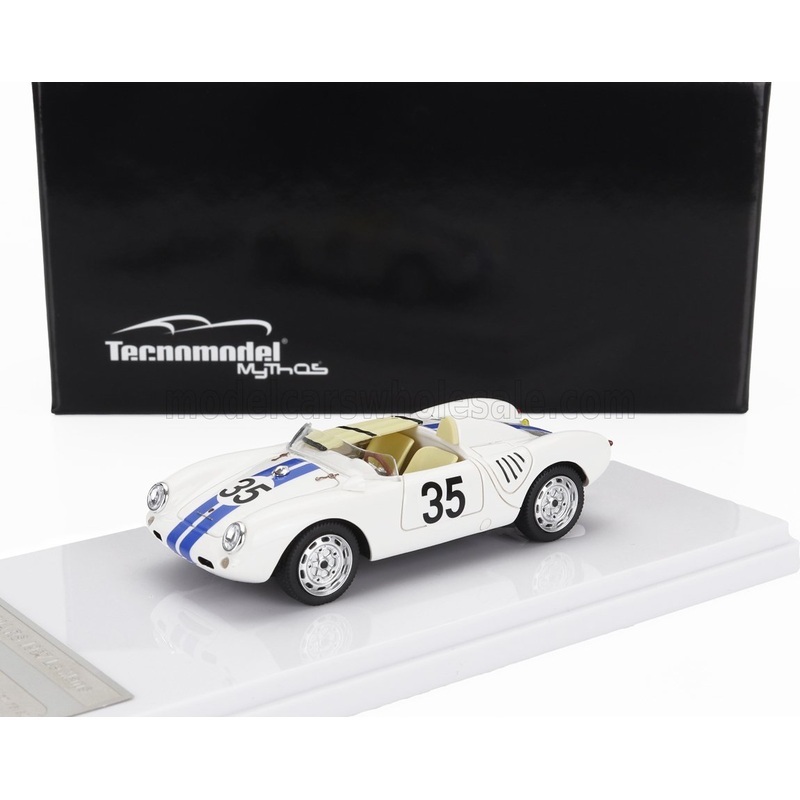 PORSCHE | 550A TEAM ED HUGUS N 35 24h LE MANS 1957 E.HUGUS – C.G.DE BEAUFORT