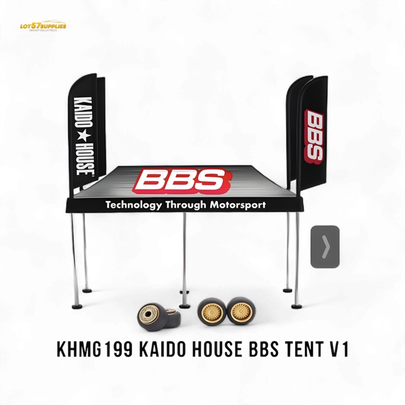 (Pre-Order) Mini GT Kaido House 86S Tent V1 – 1/64