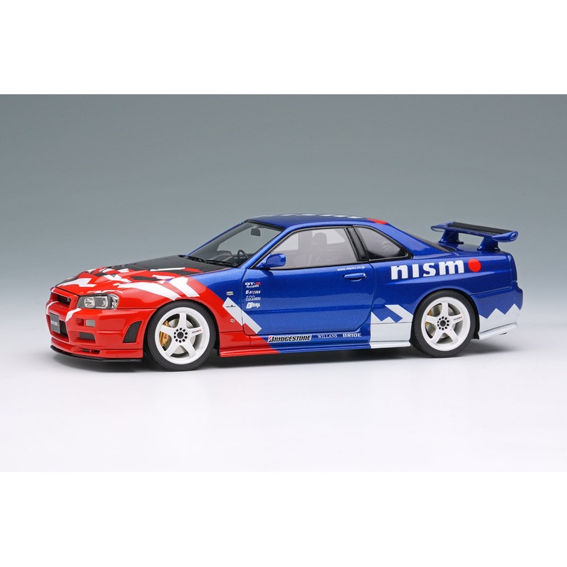 *PREORDER* Make Up Co., Ltd / Eidolon 1:43 Nissan Skyline GT-R (BNR34) NISMO R-Tune Launch Version Tokyo Auto Salon 2000