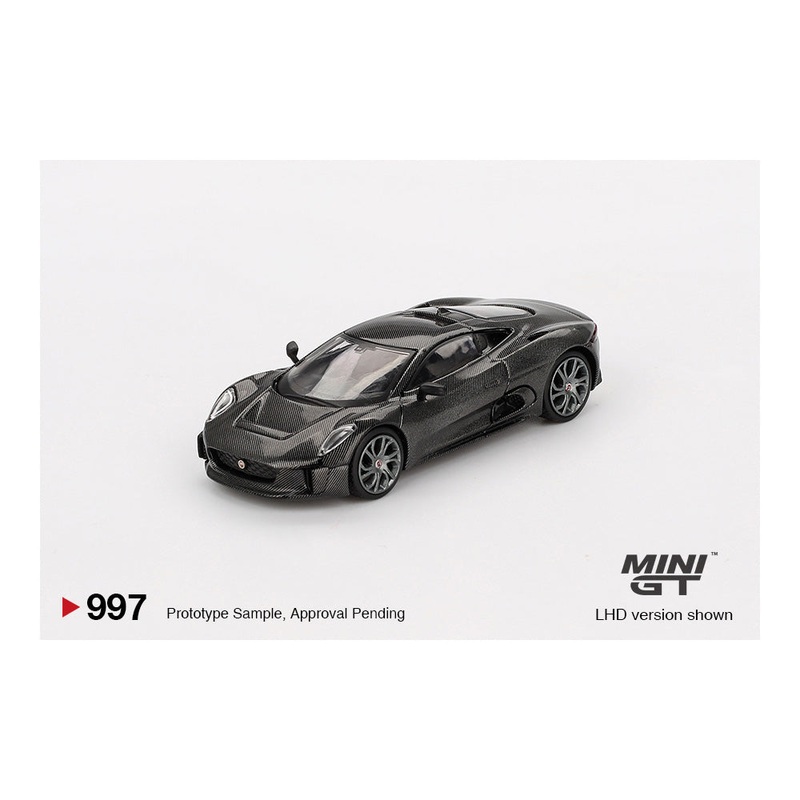 *PREORDER* MINIGT 1:64 Jaguar C-X75 Test Car in Black