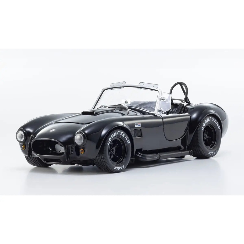 SHELBY COBRA 427S/C – Black – 1:18 Scale Diecast Model Car – KYOSHO