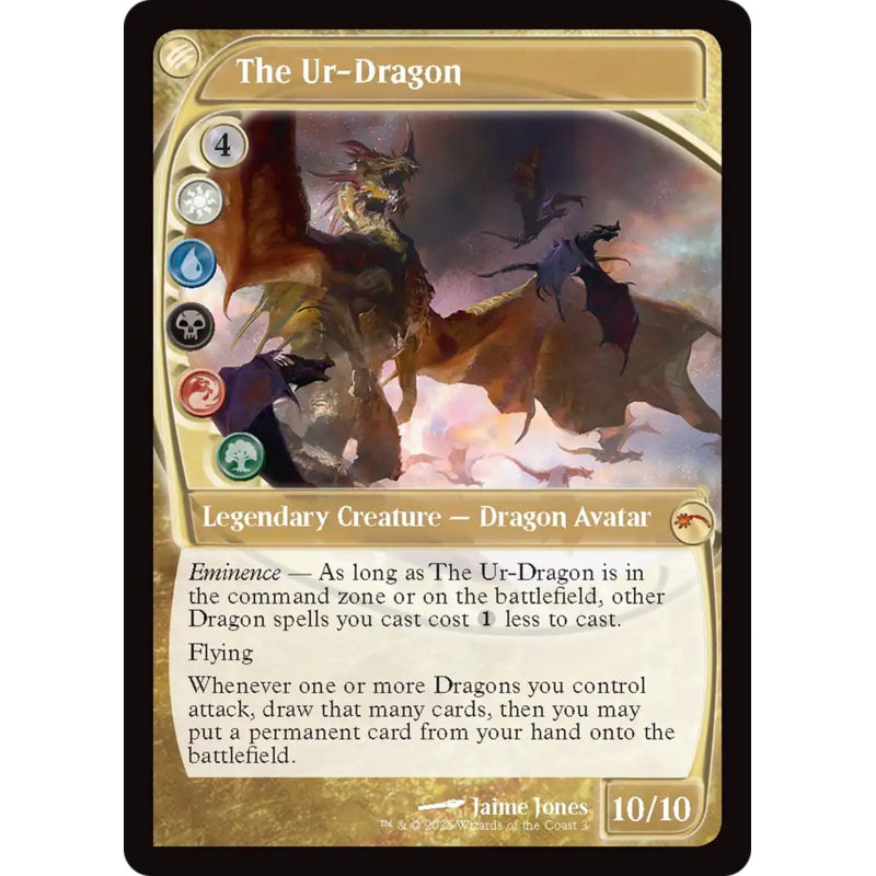 The Ur-Dragon (Retro Frame) [Secret Lair Drop Series]