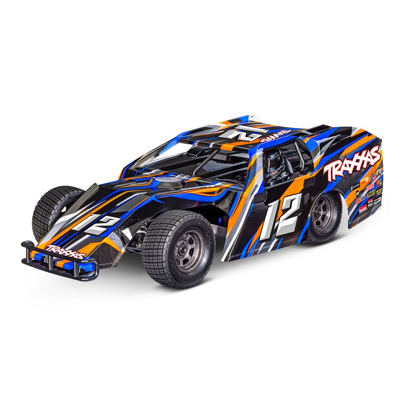 TRAXXAS – SLASH MODIFIED – DIRT OVAL RACER – BLUE – 1:10 SCALE