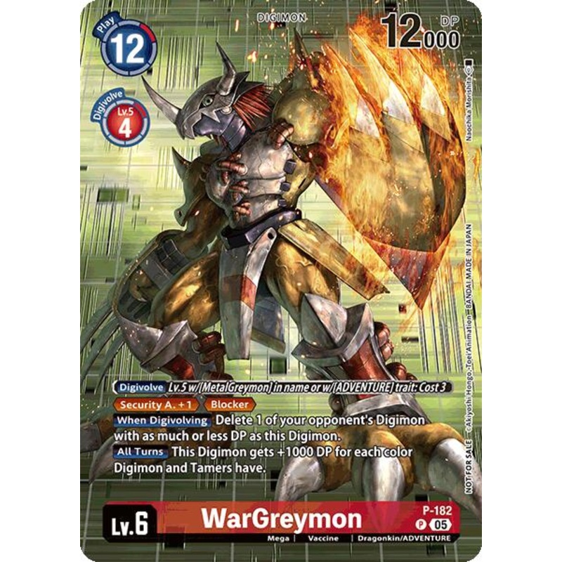 WarGreymon [P-182] (BT-21: Illustration Celebration Pack) [World Convergence]