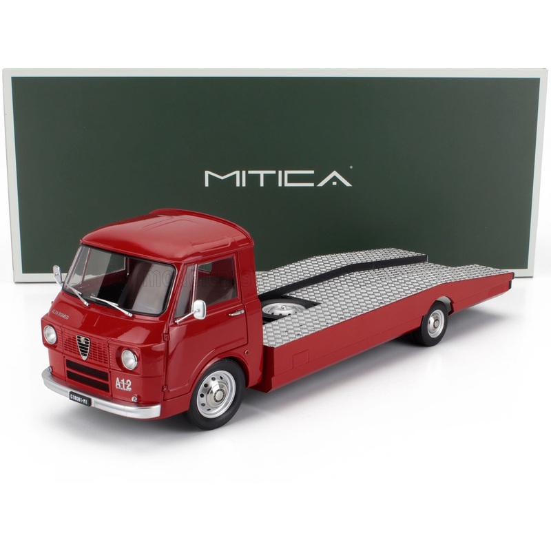 ALFA ROMEO – A12 (F12) CARRO ATTREZZI PRIMA SERIE 1967 – TOW TRUCK – ABSCHLEPPWAGEN – DPANNEUSE – RED