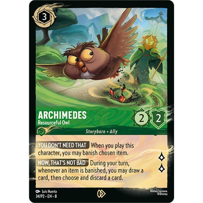 Archimedes – Resourceful Owl (34/P2) [Promo Cards]