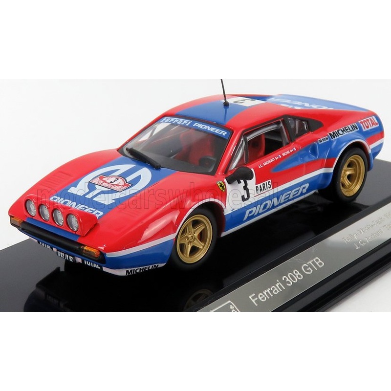 FERRARI | 308 GTB Gr.4 (night version) N 3 RALLY MONTECARLO 1982 JEAN CLAUDE ANDRUET – MICHELE PETIT BICHE