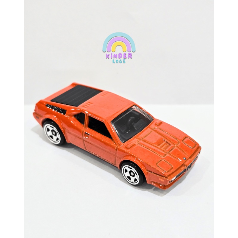 Hot Wheels BMW M1 – Orange (Uncarded – New)