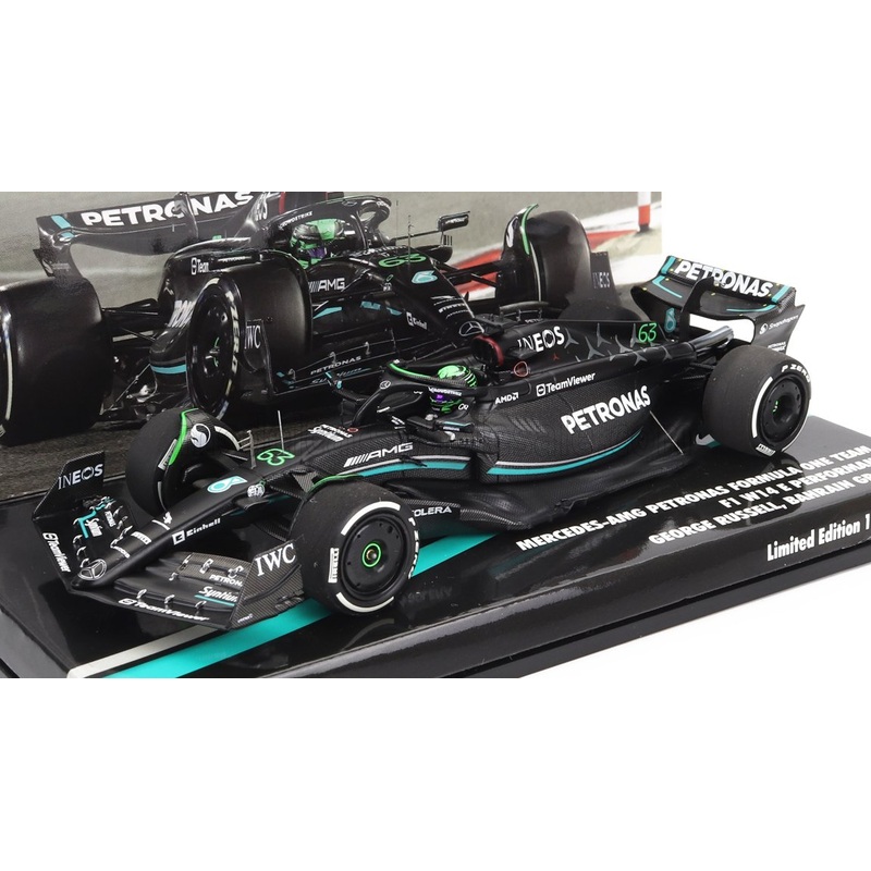 MERCEDES GP – F1 W14 TEAM MERCEDES-AMG PETRONAS FORMULA ONE N 63 7th BAHRAIN GP 2023 GEORGE RUSSELL – MATT BLACK