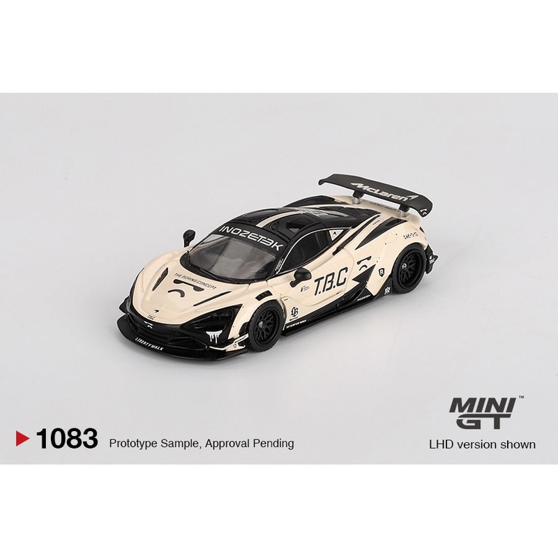 * PRE ORDER * MINI GT #1083 1/64 McLaren 720S LBWorks The Boring Concept ( LHD )