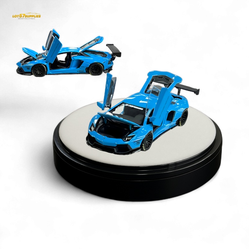 (Pre-Order) Pgm Lamborghini LP700-4 – BB Blue Luxury Version 1:64
