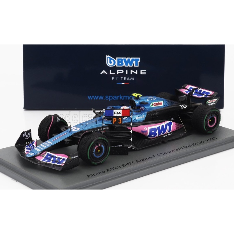 ALPINE | F1  A523 TEAM BWT ALPINE N 10 3rd DUTCH GP 2023 PIERRE GASLY