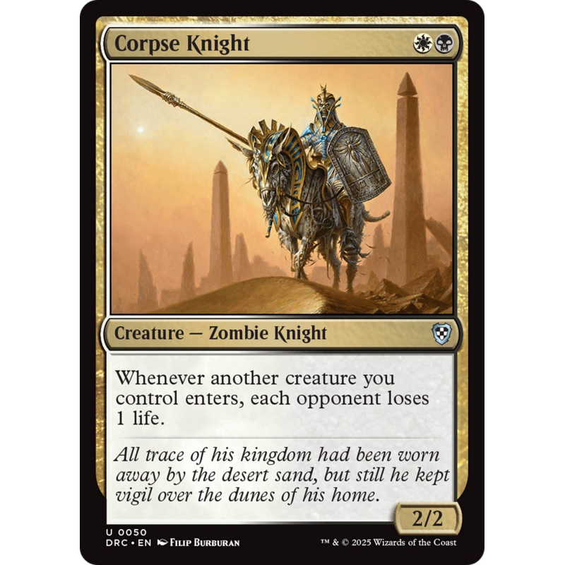 Corpse Knight [Aetherdrift Commander]