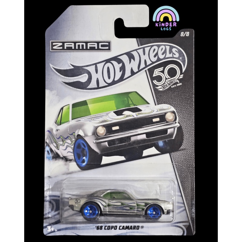50th Anniversary Hot Wheels Zamac 1968 COPO Camaro