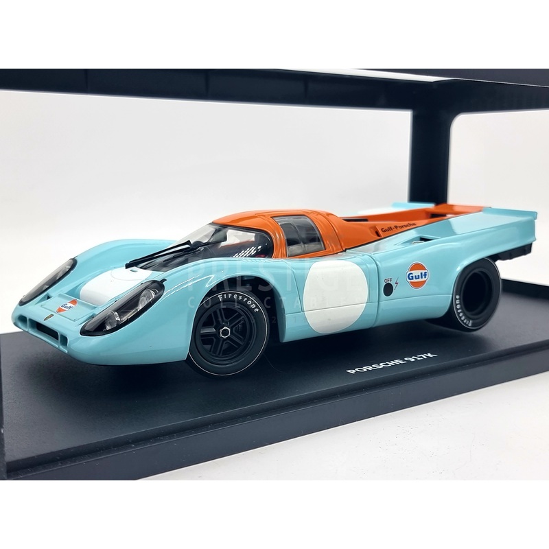 CMR Replicars Porsche 917K Version 2 Plain Gulf Livery 1:18 Scale – New