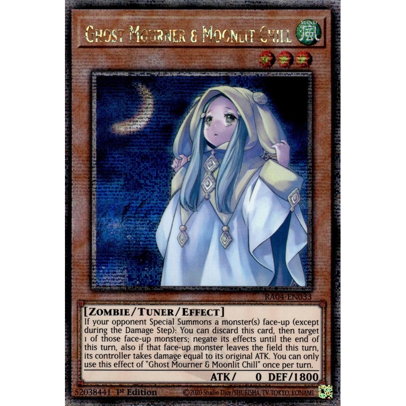 Ghost Mourner & Moonlit Chill [RA04-EN033] Quarter Century Secret Rare