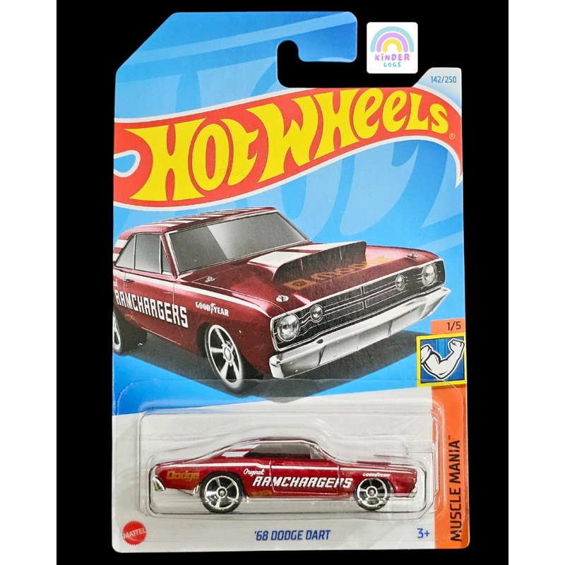 Hot Wheels 1968 Dodge Dart (Red)