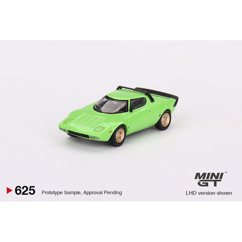 MINI GT #625 1/64 Lancia Stratos HF Stradale Verde Chiaro (LHD)