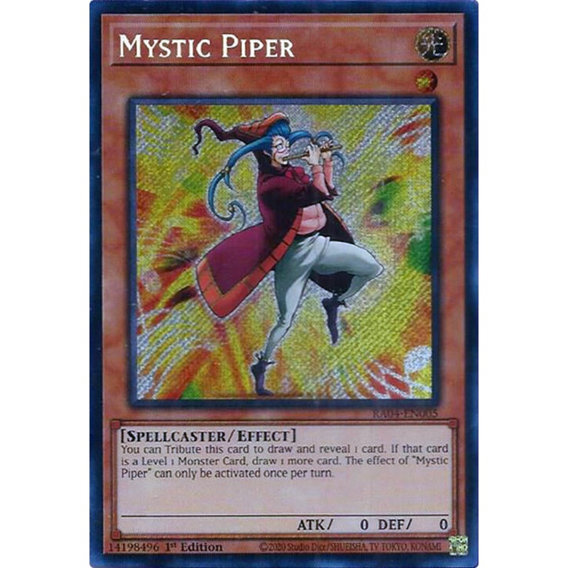 Mystic Piper [RA04-EN005] Secret Rare