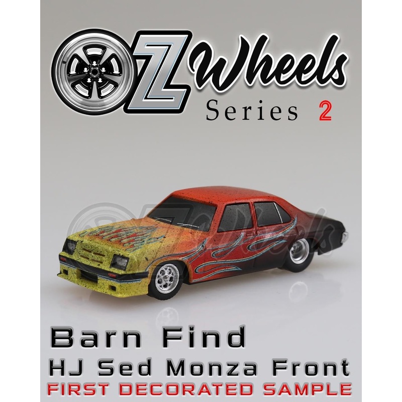 OZ WHEELS – HJ SEDAN MONZA FRONT – STANDARD EDITION – 1:64 SCALE DIECAST MODEL – BARN FINDS – DDA