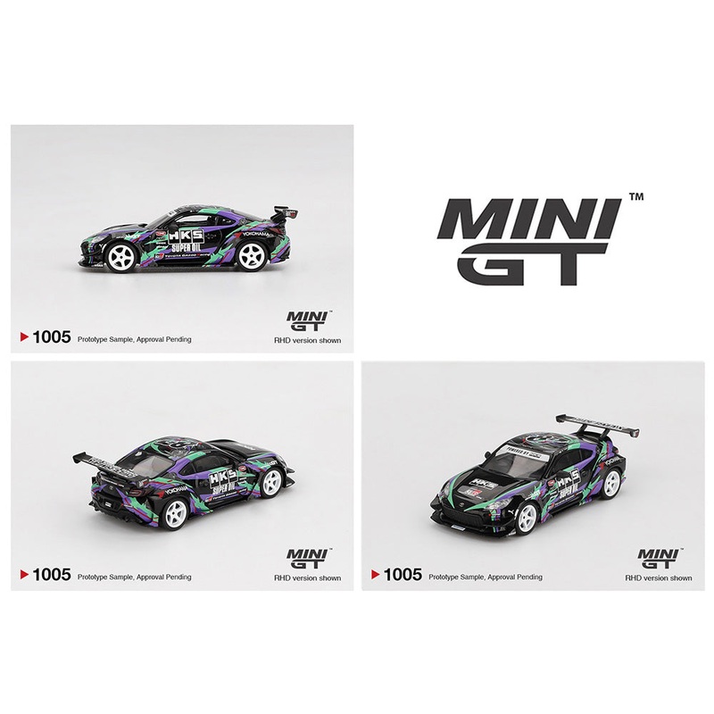 *PREORDER* MINI GT 1:64 Toyota GR86 HKS TYPE R 2022 Tokyo Auto Salon