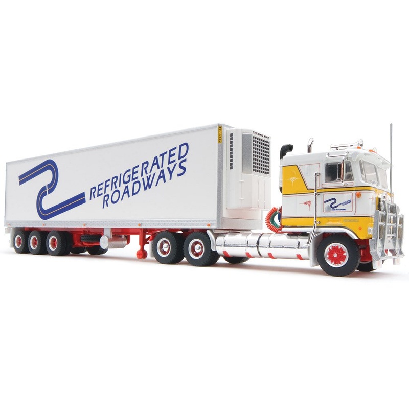 Refrigerated Roadways – Freight Semi Trailer – 1:64 Scale Diecast Model