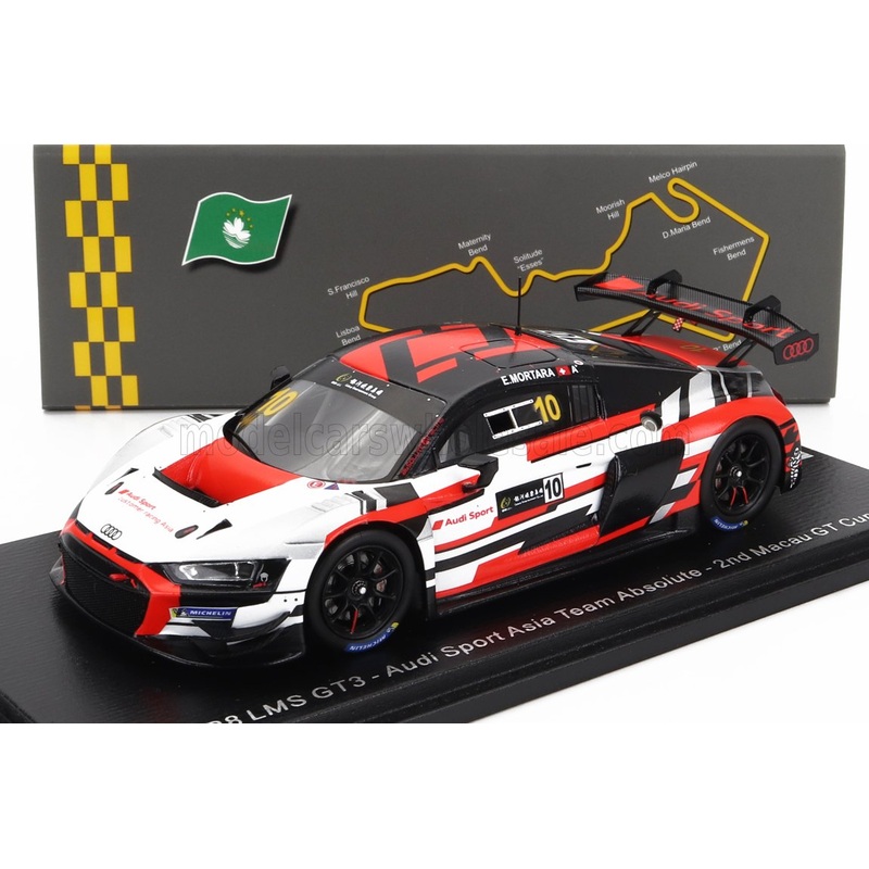AUDI | R8 LMS GT3 TEAM AUDI SPORT ASIA ABSOLUTE N 10 2nd GT CUP MACAU 2022 E.MORTARA