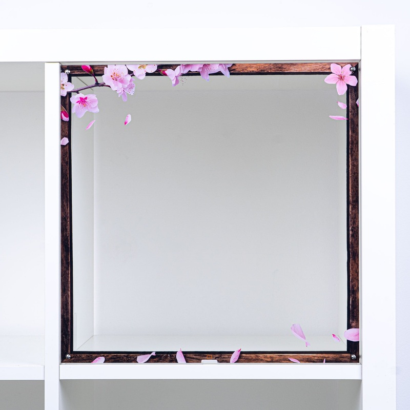 Decorative Spring Window Display Solution for IKEA KALLAX